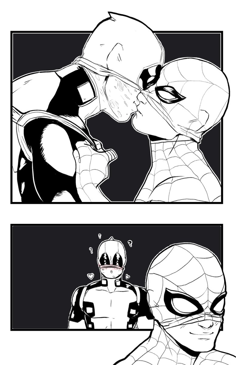 I found this and I still like it so I'm going to repost it 
#spideypool #spiderman #deadpool #dpsp #smdp #marvel #comics