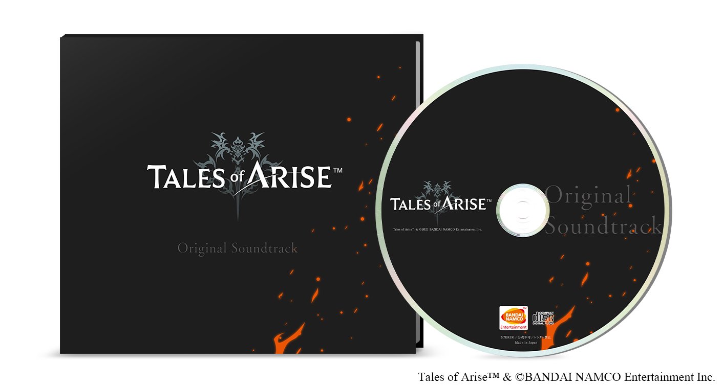 CD TALES of ARISE　テイルズ　オブ　アライズ　サウンドトラック本・音楽・ゲーム