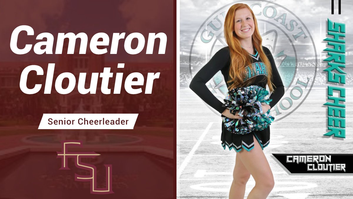 SharksGc's tweet photo. Senior Week! Congratulations to Cameron on her acceptance to @floridastate . We will miss her strength and hard work but wish her all the best as she continues her journey with the #tribe. Go Noles! #fearthespear @GCSharks @GCHSharkFins @coachscott_09 https://t.co/zfrav1GrZK