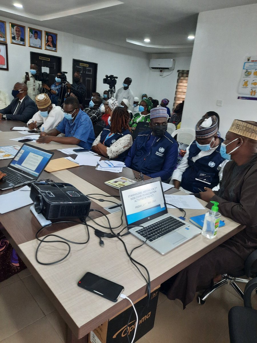 In fine tuning strategies to ensure a successful implementation of COVID-19 2nd dose vaccination,  <a href="/OfficialFCTA/">Official FCTA</a> <a href="/FCTPHCB_Nigeria/">FCTPHCB</a> engage Key Stakeholders in #FCT that include Journalists,  Private Hospitals and Professional Associations