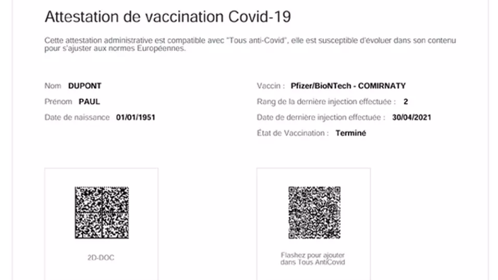 fadouce's tweet photo. 💉 Encore des QR code de vaccination postés sur Twitter, Instagram ou Facebook. 
Cette pratique est fortement déconseillée. 

Pourquoi il ne faut pas partager son certificat de vaccination sur les réseaux sociaux ?
https://t.co/ljy4ws5eXg https://t.co/SPFUavylh6