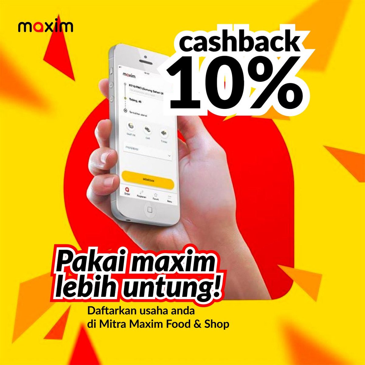 infomalang's tweet photo. Sekarang kamu bisa pesan kebutuhanmu secepat kedipan mata! Cukup gunakan Maxim delivery untuk penuhin kebutuhan kamu!
@maxim_indo
https://t.co/V4gIDHvtJV
#maximindonesia #maximmalang #maximdelivery #maximorderservice https://t.co/2yWyCr14ku