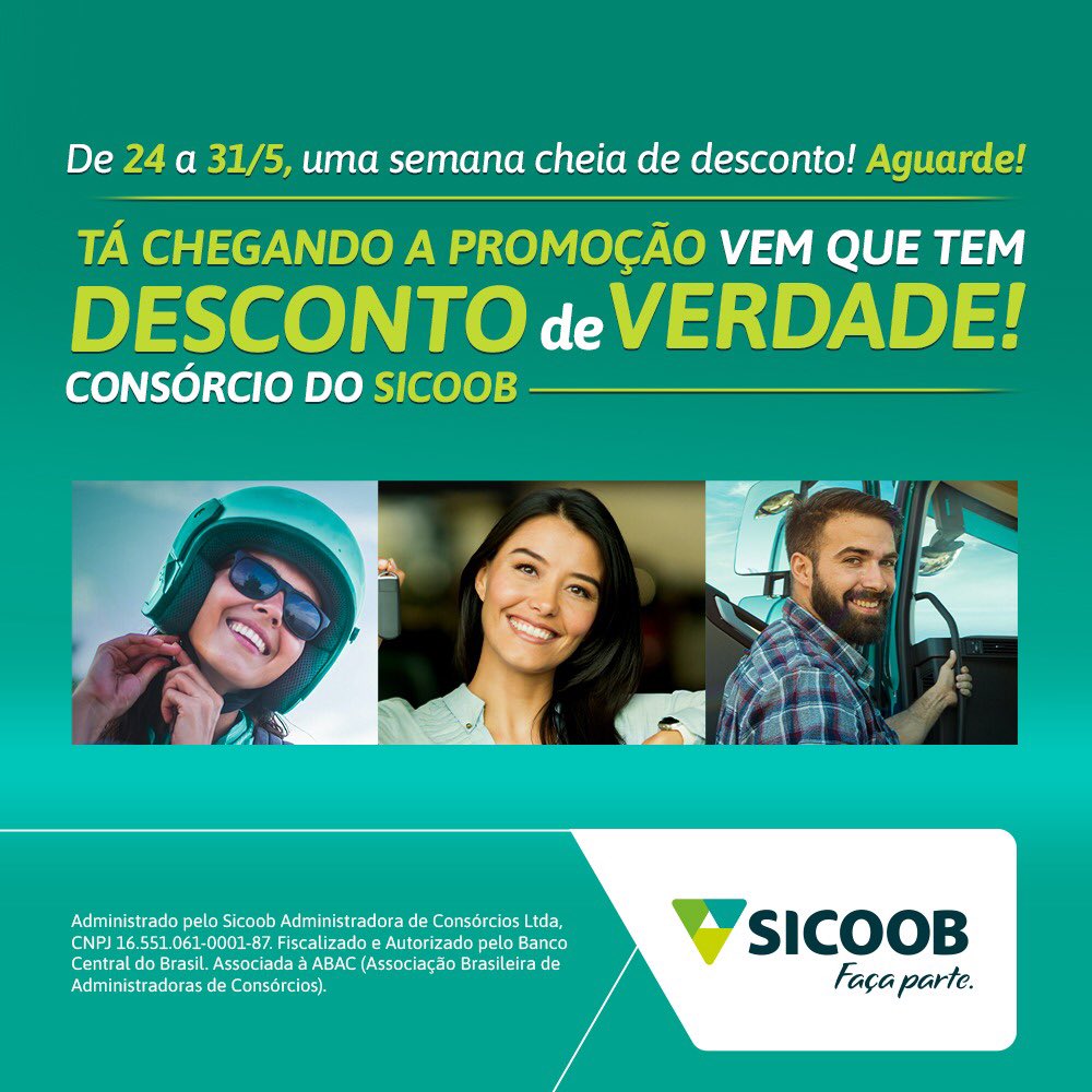 sicoobdfmil_'s tweet photo. Aproveite esta oportunidade única para você realizar seu sonho. Vem aí uma semana cheia de promoções!

#sicoob #facaparte #facajunto #ssp #pmdf #cbmdf #pcdf https://t.co/zJ7RUh4b2Z