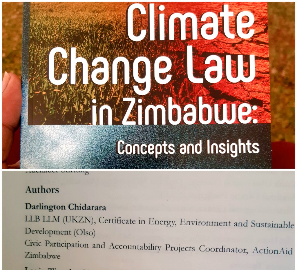 DChidarara's tweet photo. Today is a very important day as Konrad Adenauer Stiftung Zimbabwe officially launches 5 books on climate change in Zimbabwe. Am a proud author of a chapter in one of the books. A first of its kind in Zim. A huge step in the development of knowledge to #PredictPreventAdapt https://t.co/3YR0P9Rnna