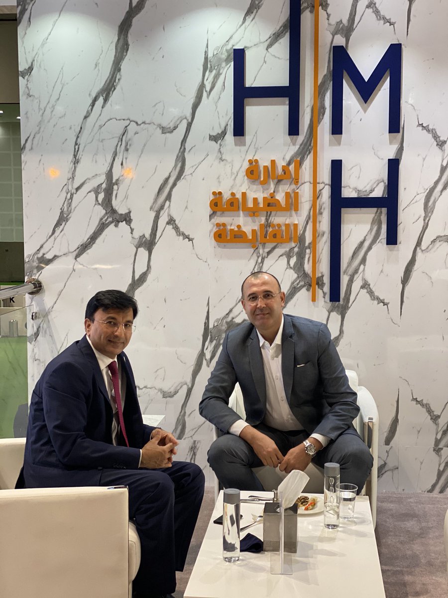 IftikharHamdani's tweet image. Thanks to our key partners for their visit during ATM Dubai 2021