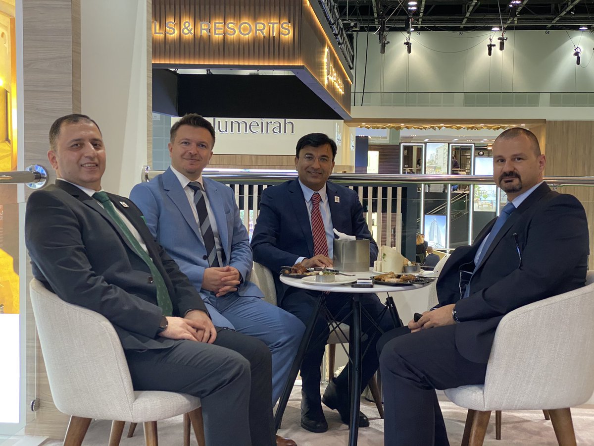 IftikharHamdani's tweet image. Thanks to our International partners visit at our stand during ATM Dubai 2021