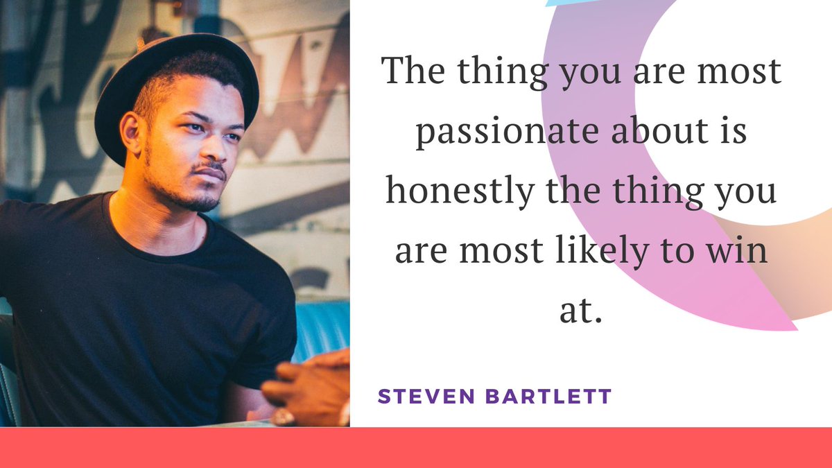 Are you in need of some Friday motivation?

We believe everyone should be working for what they are most passionate about and love this quote from Steven Bartlett

#FridayMotivation #WorkForYourPassion