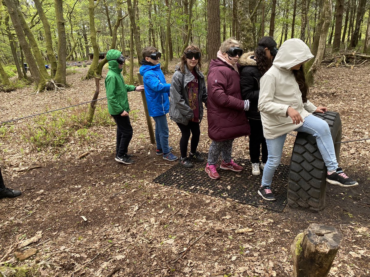 Group 3’s last activity was the sensory trail. The children used fantastic communication to help each other around the course <a href="/AlexMcLeodPS/">Alexander McLeod</a>