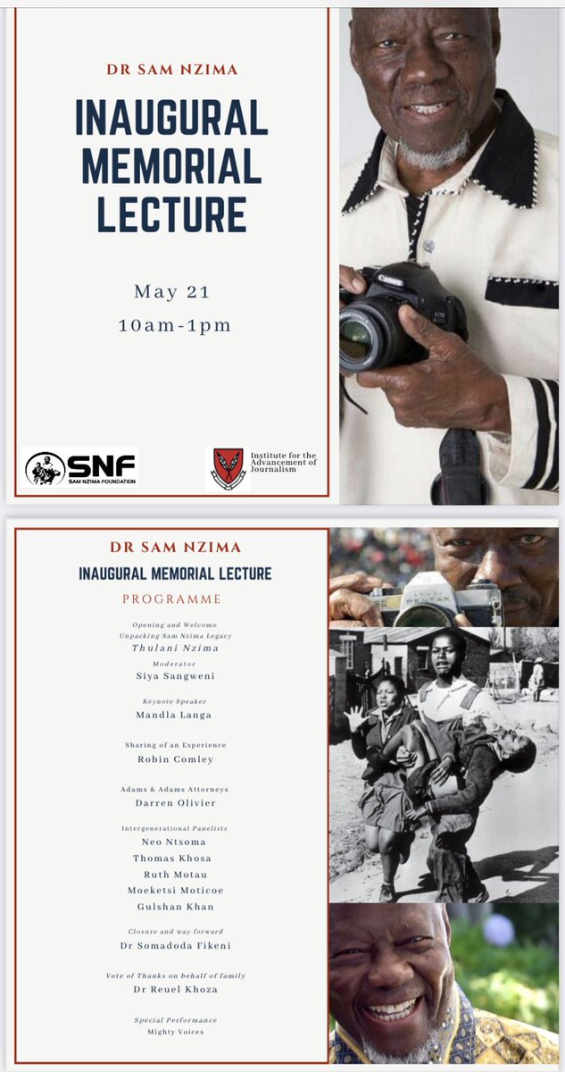 DarrenTOlivier's tweet photo. Fascinating account of the day of June 16th 1976 from Thomas Khosa who delivered the Hector Pieterson photo to the media. #samnzima #photojournalism https://t.co/K9QRWfthWs