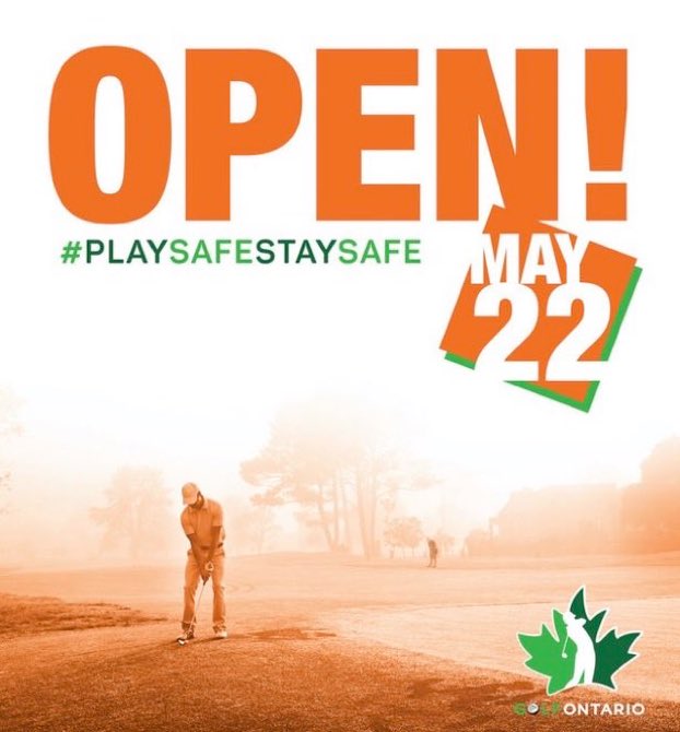 A big thank you to all our Members and customers for understanding how busy yesterday was at the Golf Shop.  Online system is back up and running.  Golf course and driving range opening Saturday May 22nd, 7am.  #employeewellbeing #reopening #patience