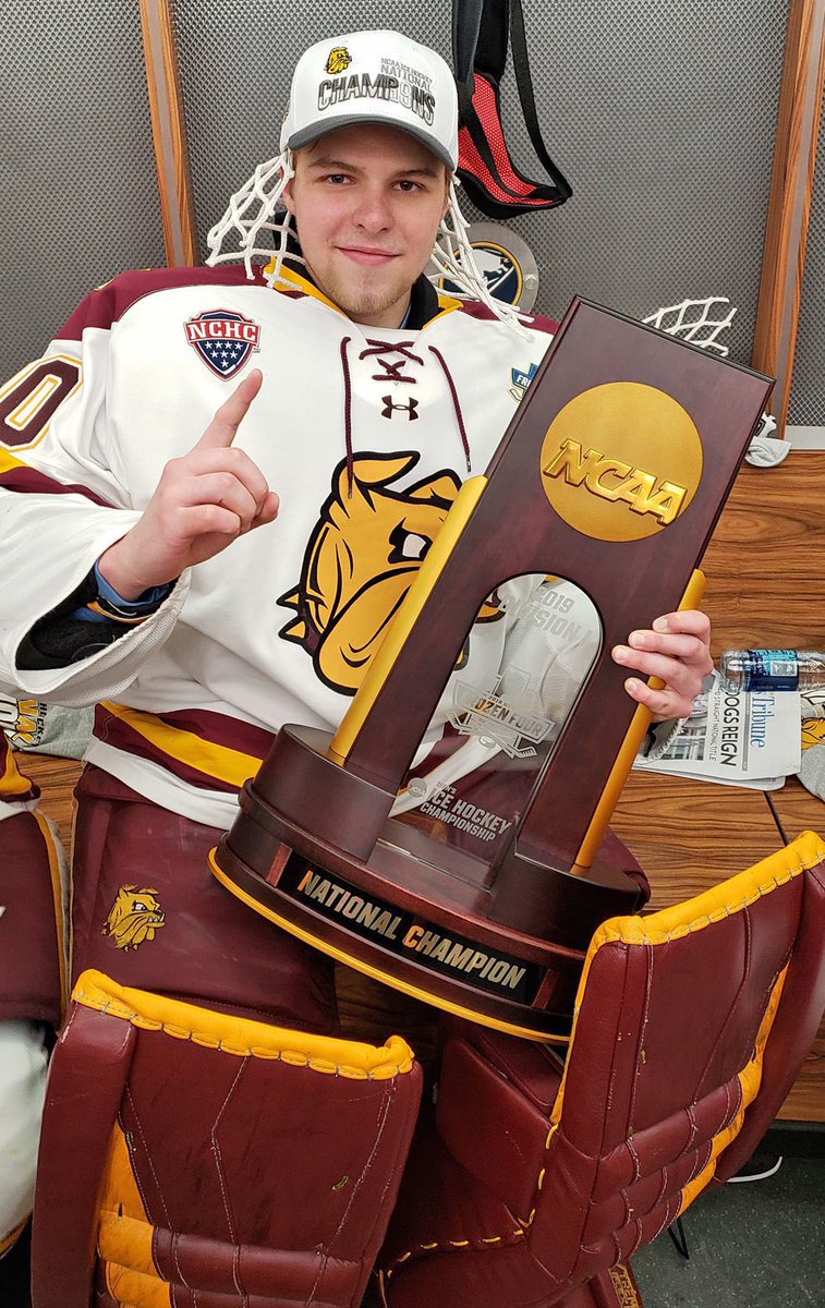 Andrew Dietrich 
Minnesota Duluth, Goalie 2018-2019