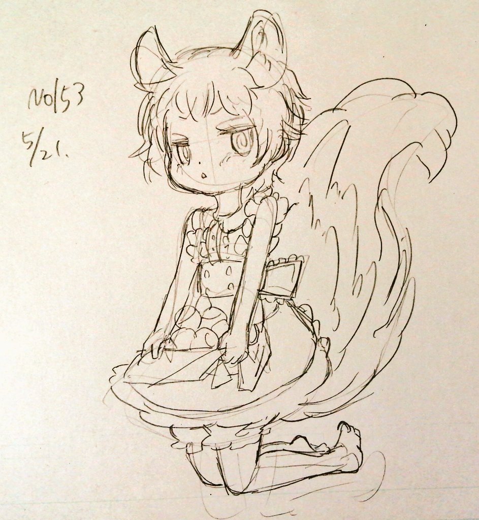 #1日1模写 152.153/365 