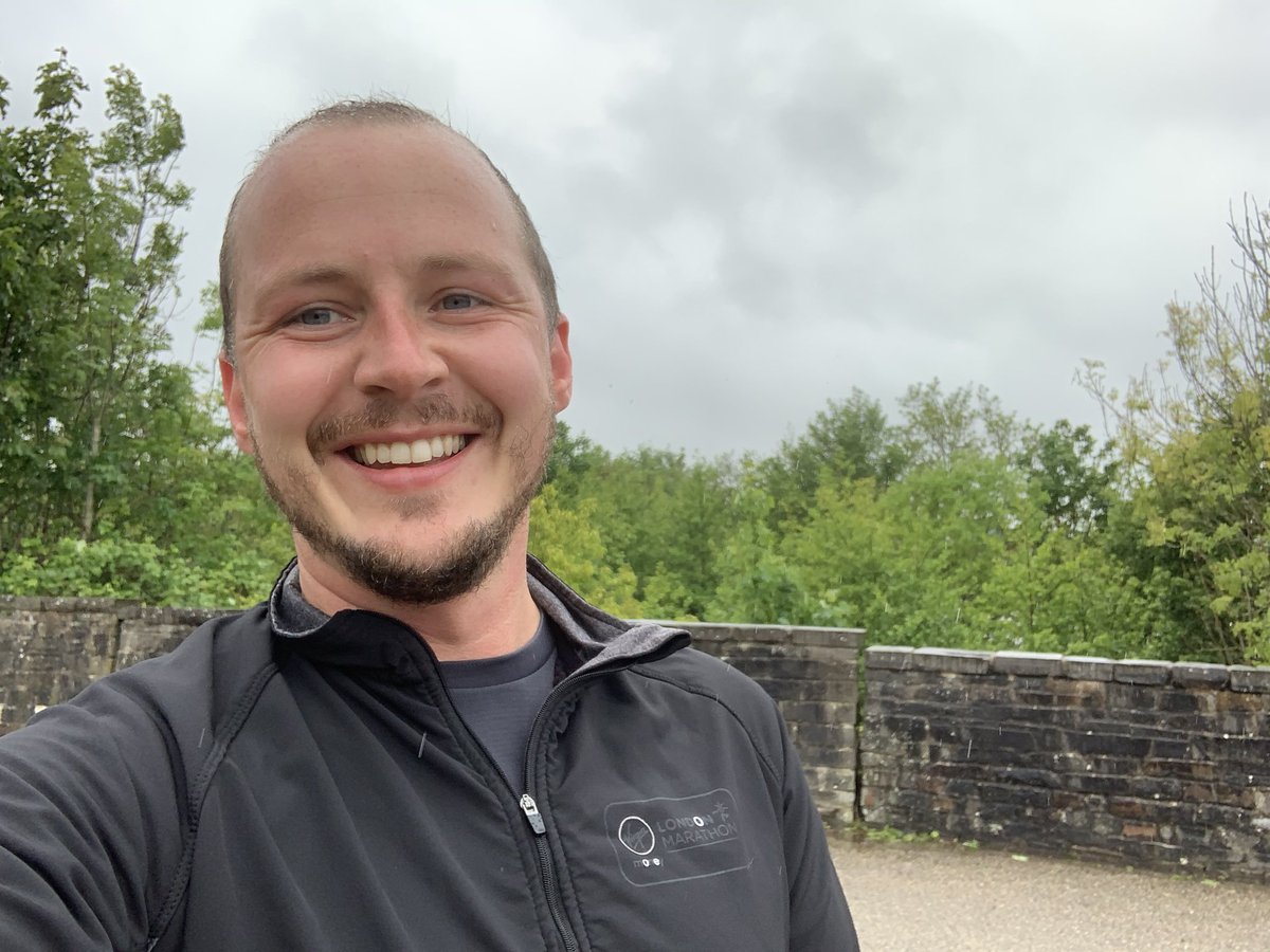 MattRunsWales's tweet photo. 16/30 in the rain! Still enjoyed it. £1800 raised now. So wonderful! 🥳🥰☔️ 🌧 https://t.co/hlJKDxsy8s
