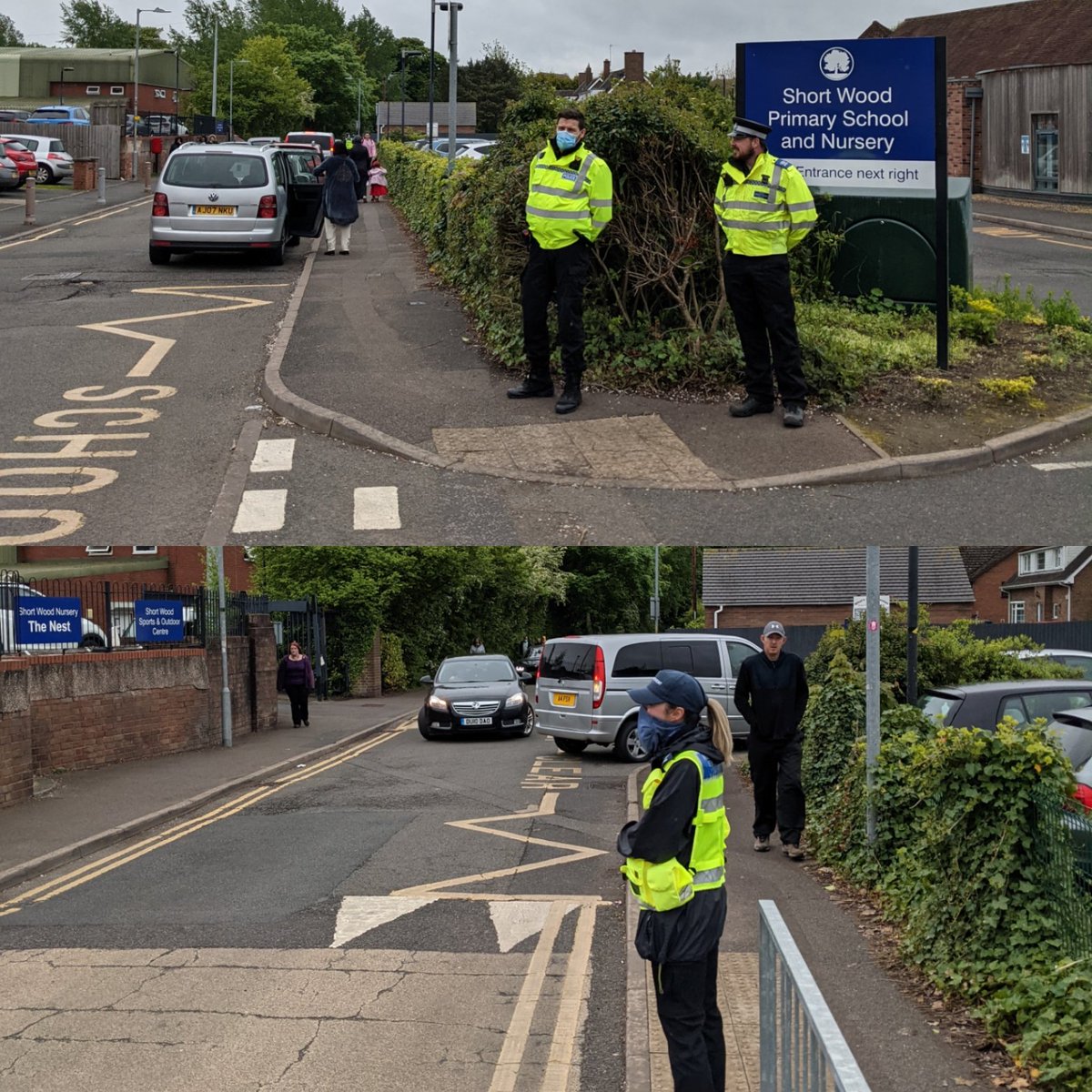 TelfordWrekin's tweet photo. @WellingtonTCl CAT have had the NEOs & @TelfordCops looking at parking issues outside @ShortWoodTweets. Patrol along Limekiln Lane and around John Broad Avenue. Be mindful of how you park to avoid obstruction for motorists, pedestrians & residents. #telfcat #telfneo #telfenforce https://t.co/ScZllycvWE