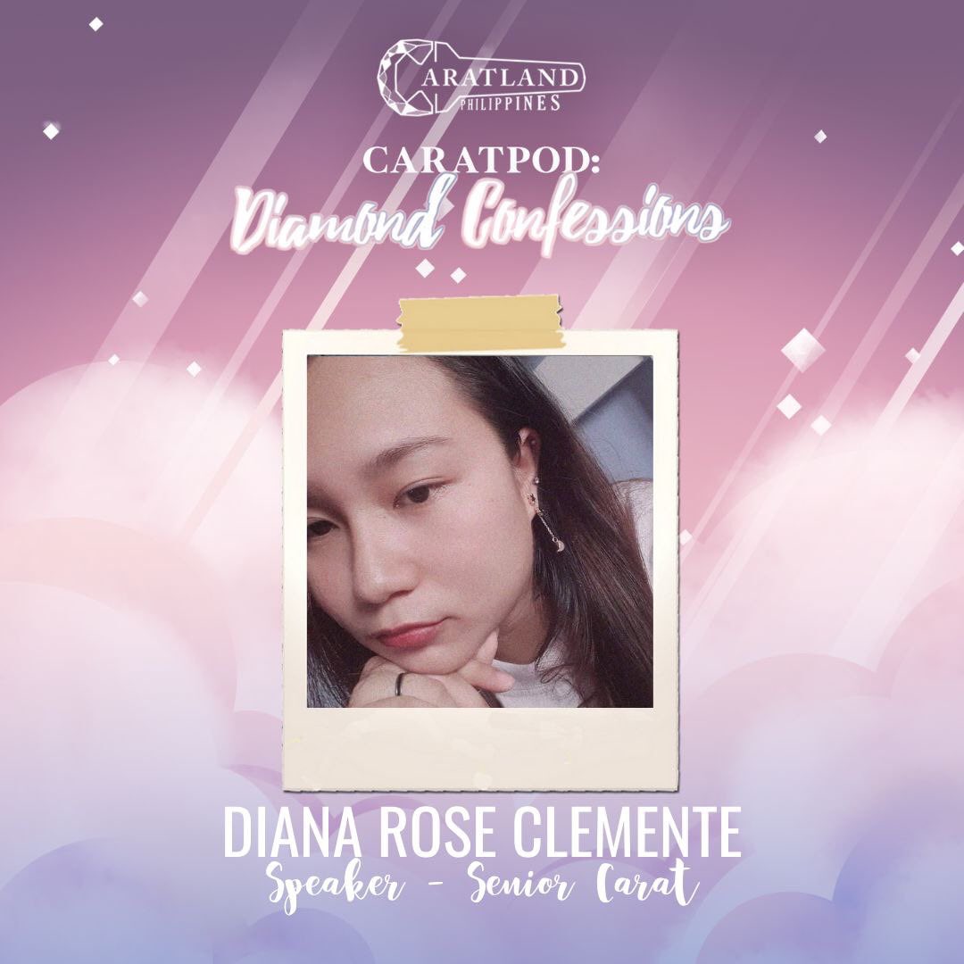CaratLandPH's tweet photo. Kanino ka makaka-#relate?

Find out on the 29th as @_svtislife, @mimimizchelle, and @Seokikiam share when and how they slipped into the diamond life.

Who’s excited makipagchikahan? 🙋🏻‍♀️🙋🏻‍♂️

—
#CaratPodPH 
May 29 | 8PM | Zoom
Register at https://t.co/FZik53ctAF https://t.co/jVF61pQ9Jp