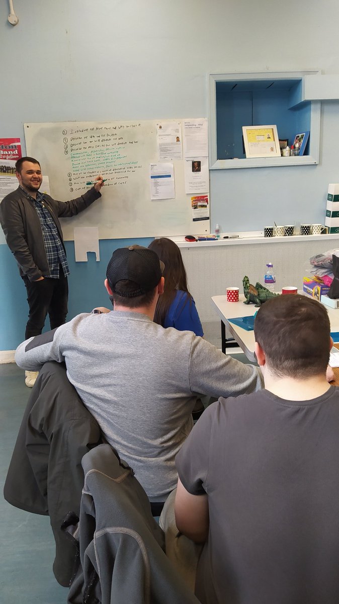 Today the team has taken on a leadership role organising and planning their own application for <a href="/thekeytweets/">The Key</a>, helping to build their confidence and skills. #Princestrust #Dunston #GetInvolved