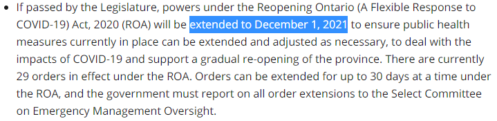Milhouse_Van_Ho's tweet photo. Let it not escape our attention that @fordnation is quietly seeking to extend his emergency powers to December 1, 2021.

@SylviaJonesMPP

https://t.co/6tK6qSDtbZ https://t.co/PTjMIyM1wf