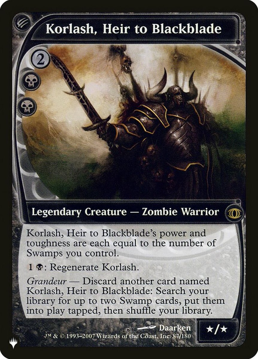 Sr_Dralnu's tweet photo. ¿Se podrá volver a ver a estos dos amiguitos juntos en el mismo mazo gracias a la reimpresión de las Arcas de la Cábala?
#monoblack #monoblackcontrol #modern #mtg #magicthegathering https://t.co/0TBDkudPdl