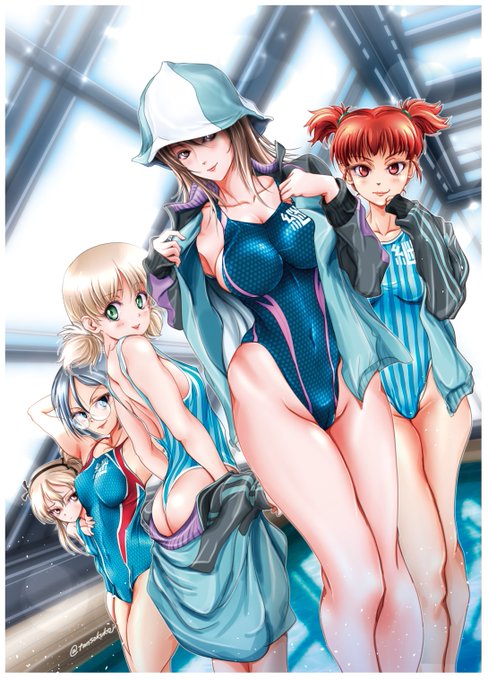 @Aikawa_riei ありがとうございます ! 😂
ガルパン×競泳水着は色々描いてます(最近は依頼絵メインで以前ほど描けてませんが)落ち着いたらまだまだ描いていこうと思ってますのでヨロシクです ! 👍 