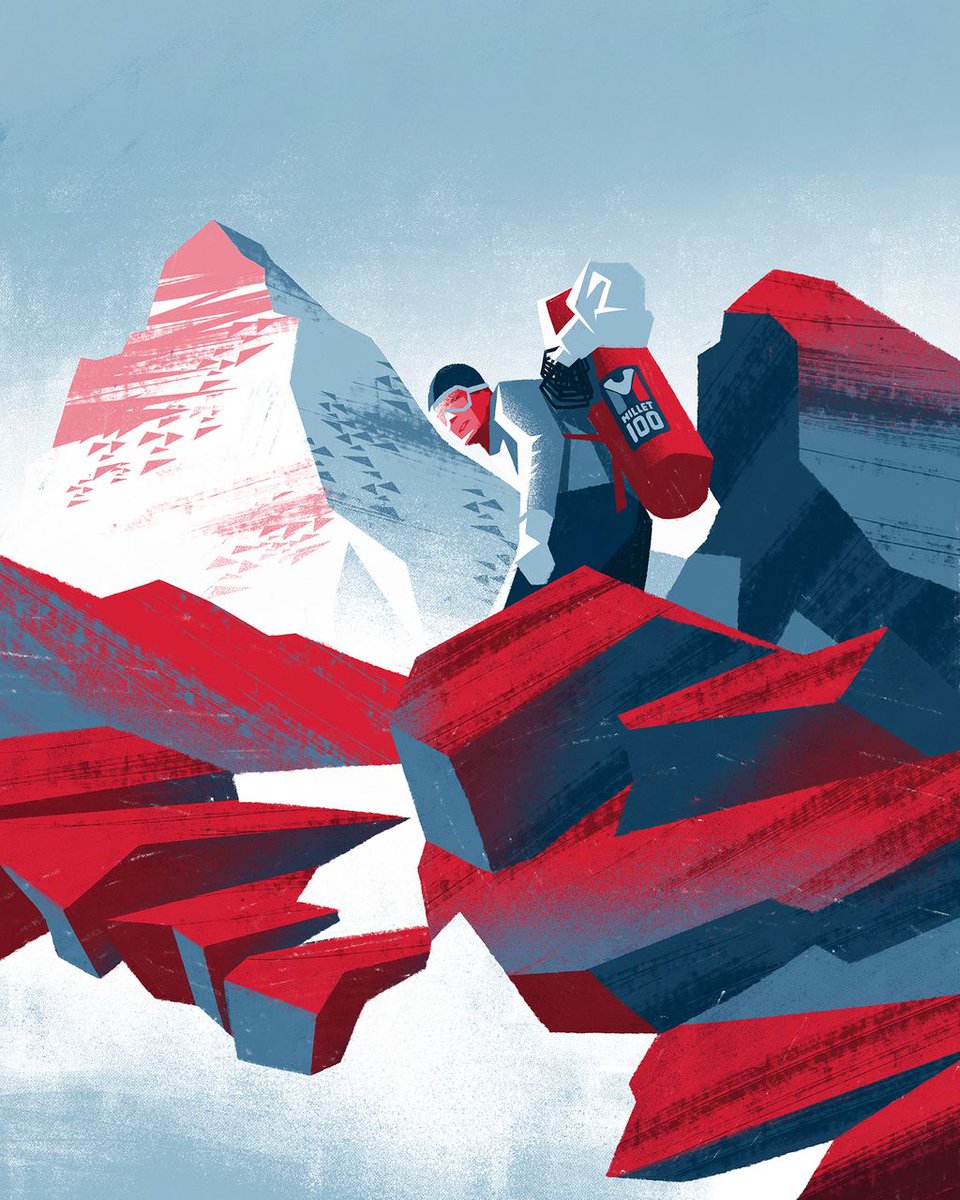 DirIllustration's tweet photo. The Pill Magazine, in collaboration with the french outdoor brand Millet asked #FedericoEpis to create this cover for their latest issue 🏔️🇨🇭
-
View more work here: https://t.co/hnVhpxeGx5
-
#mountain #mountaneer #thepill #magazine #outdoor #millet #millet100years #matterhorn https://t.co/MwDTqT40zV