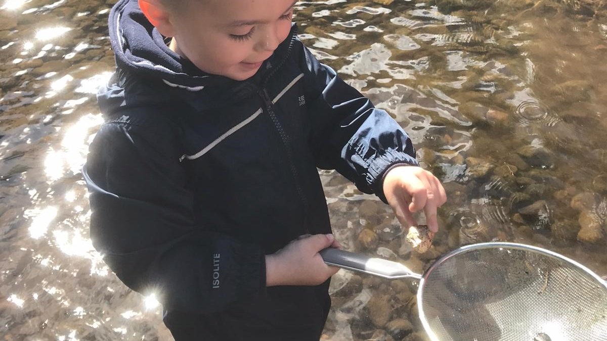 CherryTreeEYC's tweet image. Adventures to the river! We were panning for Gold.....look what we found!!
