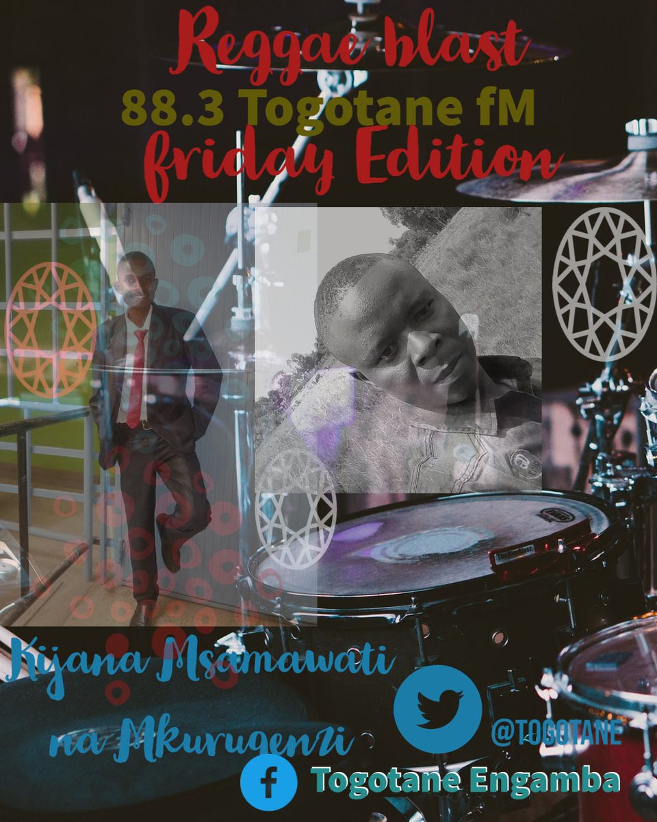 togotane's tweet photo. Reggae Blast Friday Edition
Benson Range
Mkurugenzi Robert Mwita
4pm-8pm https://t.co/U5ISoduNAV