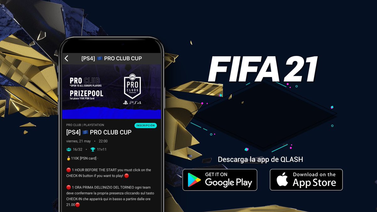QLASH_Spain's tweet photo. ¡¡Otro viernes más de #Fifa en #QLASHCOMMUNITY!!
📲https://t.co/2AsJCSyfMx
Id calentado ya 🏃🏻♂️ https://t.co/rMJGtDUns7