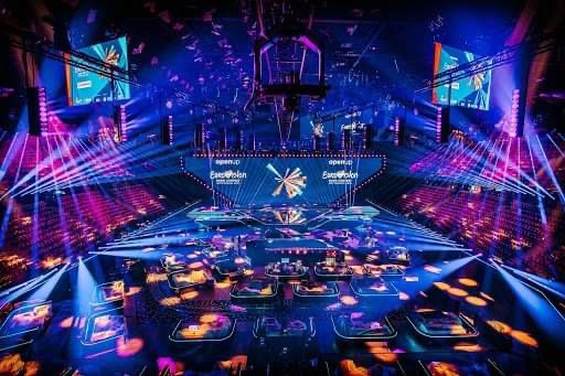 NewsInvicta's tweet photo. The Eurovision Song Contest is finally back on our screens this Saturday after the pandemic. 
This year’s competition will be held at the Rotterdam Ahoy Arena. 

Our reporter @felix_reeves_  has more on the story!

https://t.co/bAOEsghp5e https://t.co/kkC7zxnRc5
