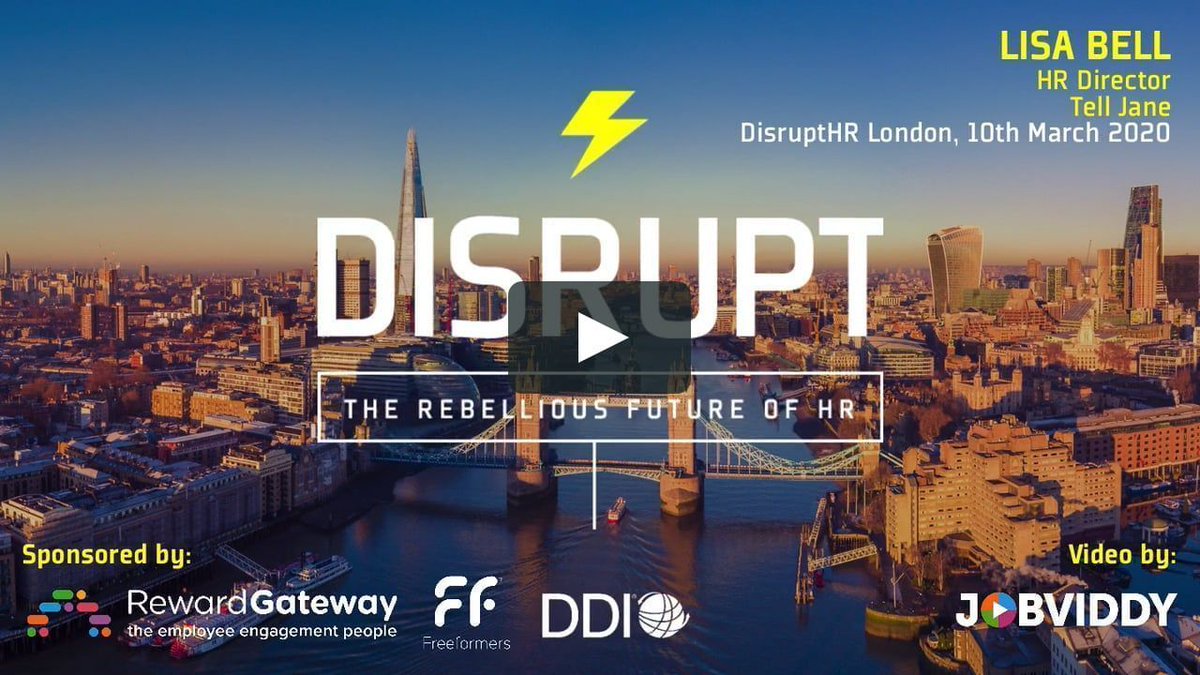 Watch Lisa Bell <a href="/tell_jane/">Jane Tell</a>  in action💃 "Class" 🙅 How does it define you?? 
"Class: The Forgotten Protected Characteristic"

Watch it here👉bit.ly/2SyA68A

#hr #humanresources #DisruptHRLon #DisruptHR