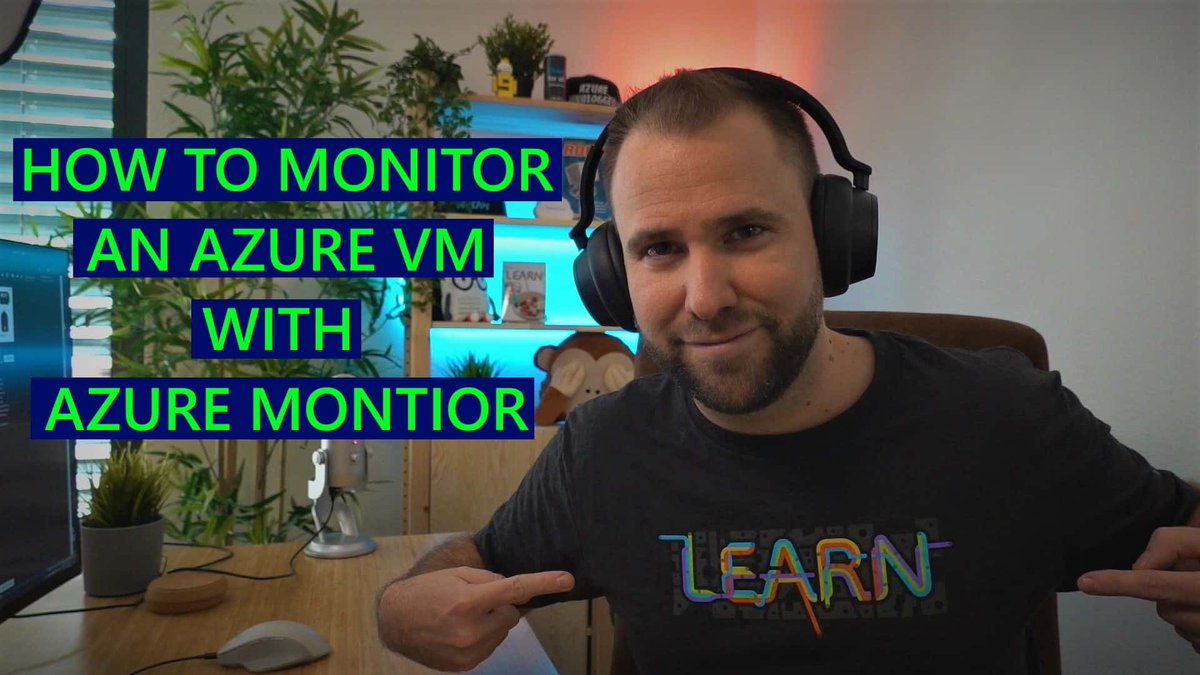 How to Monitor an Azure virtual machine with Azure Monitor ☁💻
thomasmaurer.ch/2020/11/how-to…
#Microsoft #Azure #CloudMonitoring #AzureMonitor