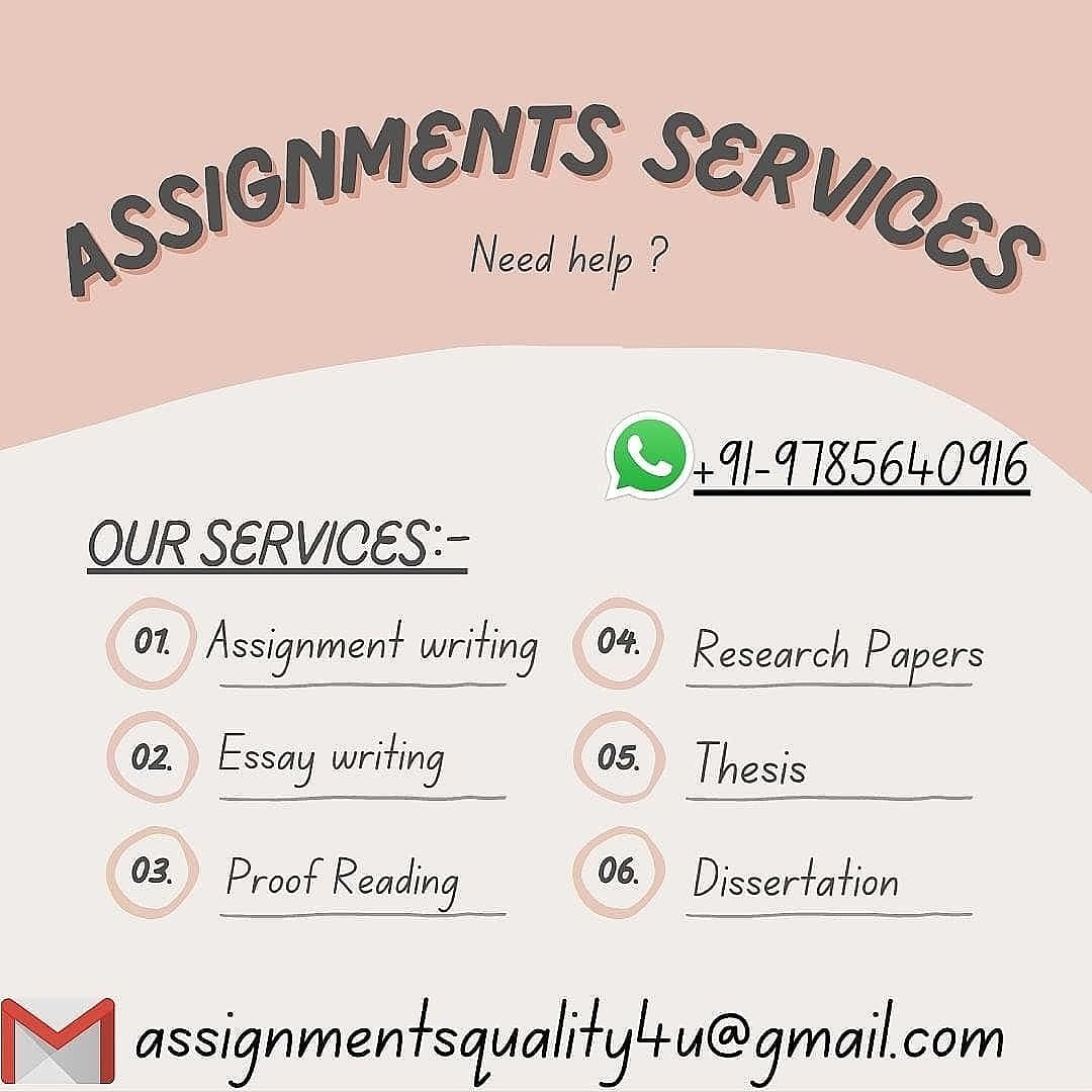 rushi66815619's tweet image. Contact now:-
assignmentsquality4u@gmail.com
WhatsApp:- +91-9785640916
#assignments
#assignmentshelpers
#thesiswriting
#assignmentsmaker
#assignmentsquality
 #researchpaper #casestudy #essaywriting #dissertationservices
#assignmentservices
#assignmentstress
#studentstuck #student