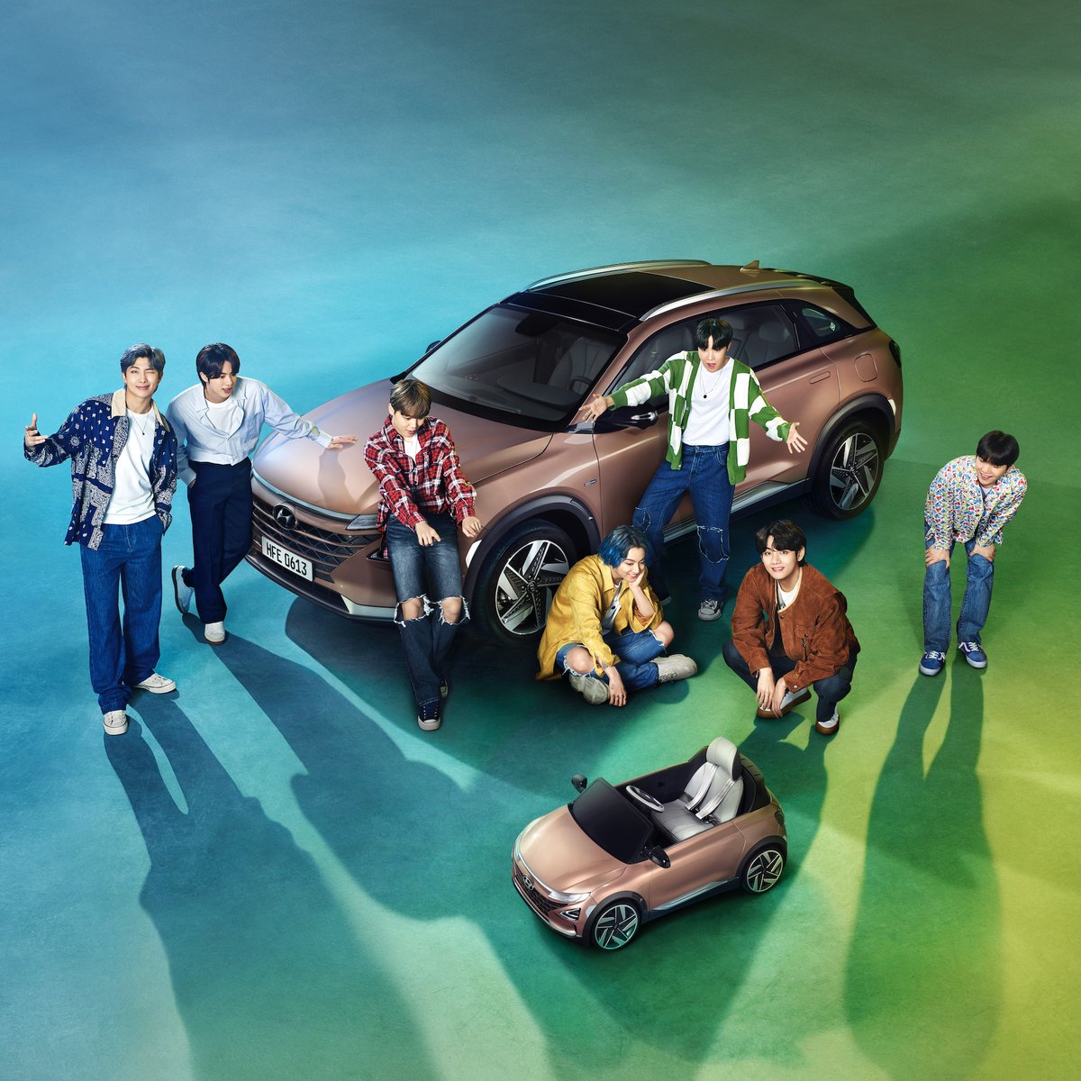 So cute! What happens when @bts_bighit meet the Kids' NEXO? Stay tuned and find out very soon!
#Hyundai #NEXO #KidsNEXO #SustainableLiving
