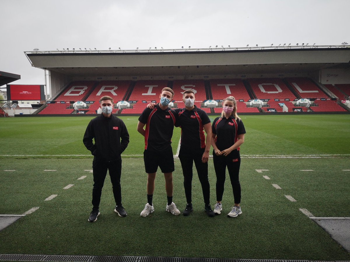 Great to provide medical cover by our 2nd & 3rd year Sports Rehabbers for @FootballAid @ashtongatestad @UWESportRehab @BASRaTorg