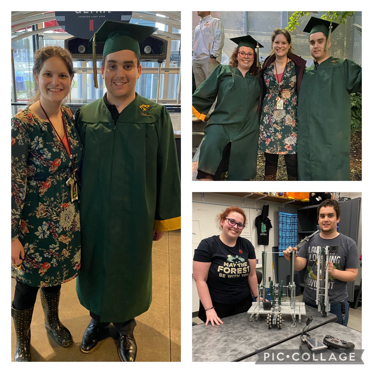Congratulations, Jacob and Caley! We are so proud of you! #BLHSRobotics #Classof2021