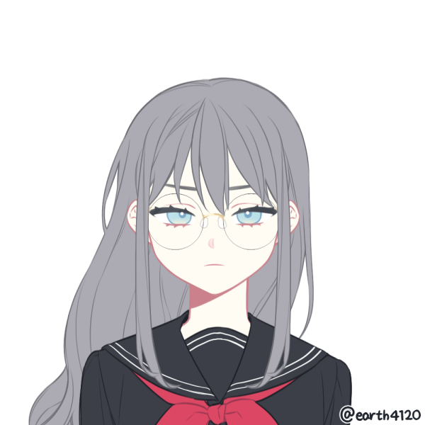 Picrew キミの世界メーカー こんな感じ 普段は垂れ目で柔和な笑い方をす 睦月 新規 のイラスト
