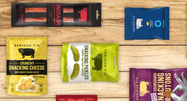 Cliveref's tweet image. Quality beers deserve quality #barsnacks. @SeriousPig aims to be the top premium #savourysnack brand and their current #equitycrowdfunding round is backed by #BrewDog #craftbeer co-founder James Watt MBE. Already overfunding at 164% of target, 6 days left: crowdcube.com/companies/seri…