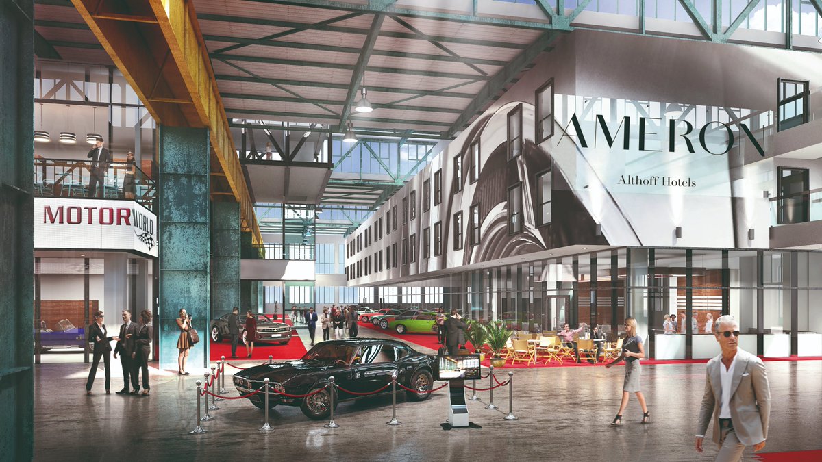 Munich_CVB's tweet photo. The hotel Ameron Munich Motorworld finally opens today! We are very pleased and congratulate.
#simplymunich #simplyinnovative #MunichCVB https://t.co/23kULQ7Bc7