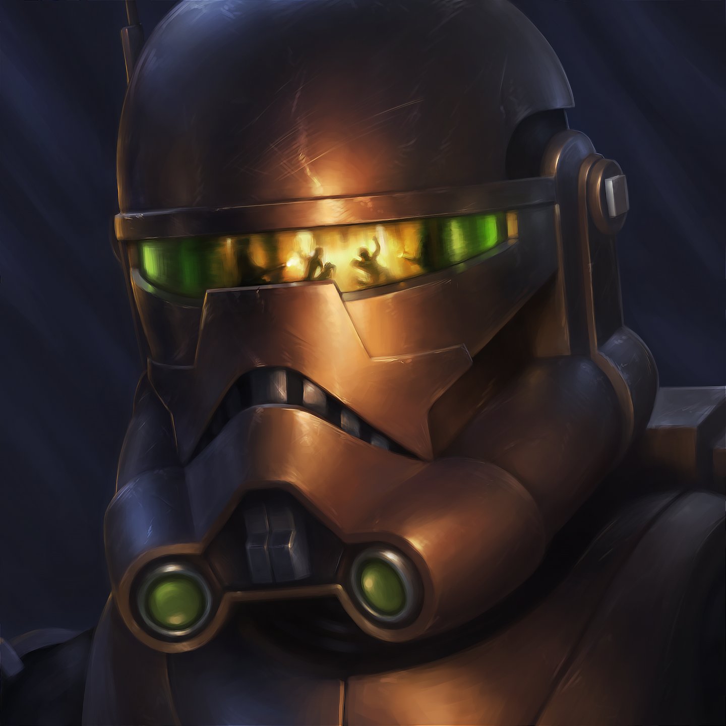 Digital painting of Imperial Crosshair 