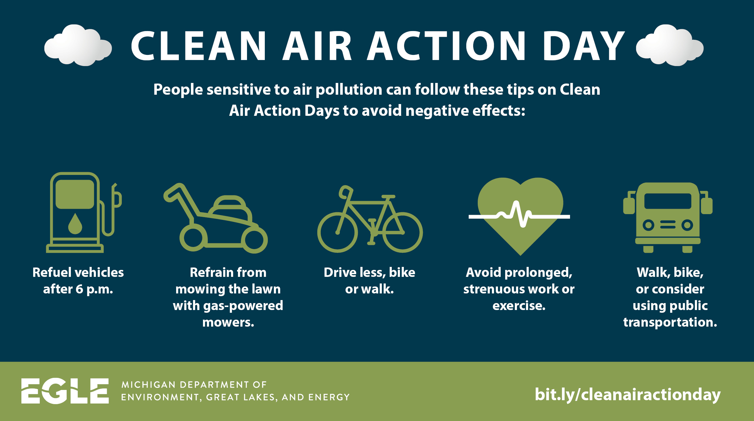 Clean air action day tips to keep the air clean