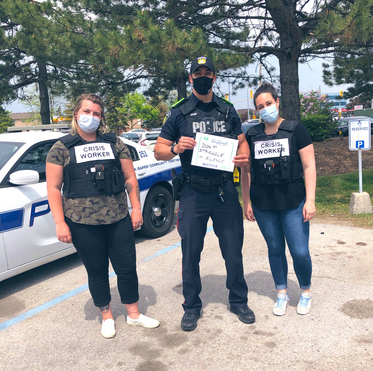 Peel Beyond The Blue.   Notice-Listen-Connect 
<a href="/peelbtb/">@PeelBTB</a> <a href="/canadabtb/">Canada Beyond The Blue</a>  <a href="/PeelPolice/">Peel Regional Police</a>                        “Don’t struggle in silence”.
