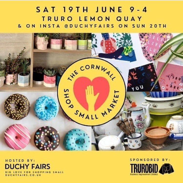 Some June event dates for the diary #Truro #Cornwall #June