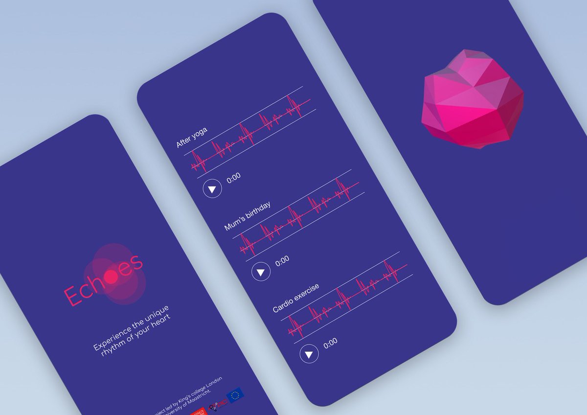 🎉Proud of the <a href="/cellule_studio/">Cellule</a> team, involved in #startsinmotion, who just launched their Echoes app!
This app combines medical research and art by creating sound based on your heartbeat. 
Want to find out more?👉starts.eu/article/detail…
#echoesapp #startseu #arttech #health