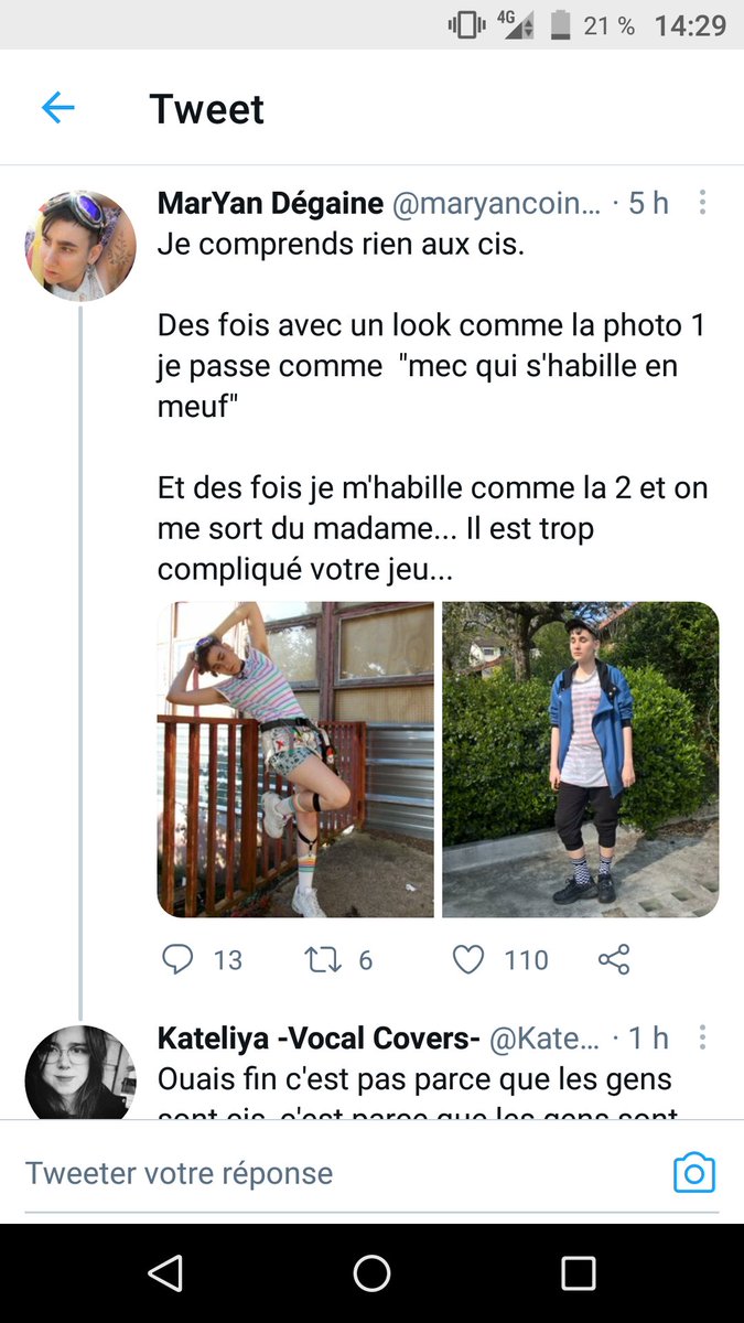 Nan mais je meurs ! Tuez moi, pitié, ces personnes sont débiles ! Tain, je suis l'une des premières à essayer de comprendre les personnes trans, à être sympa parce que je trouve ça méga courageux d'assumer qui on est, mais t'en as qui aident pas à la cause ...
