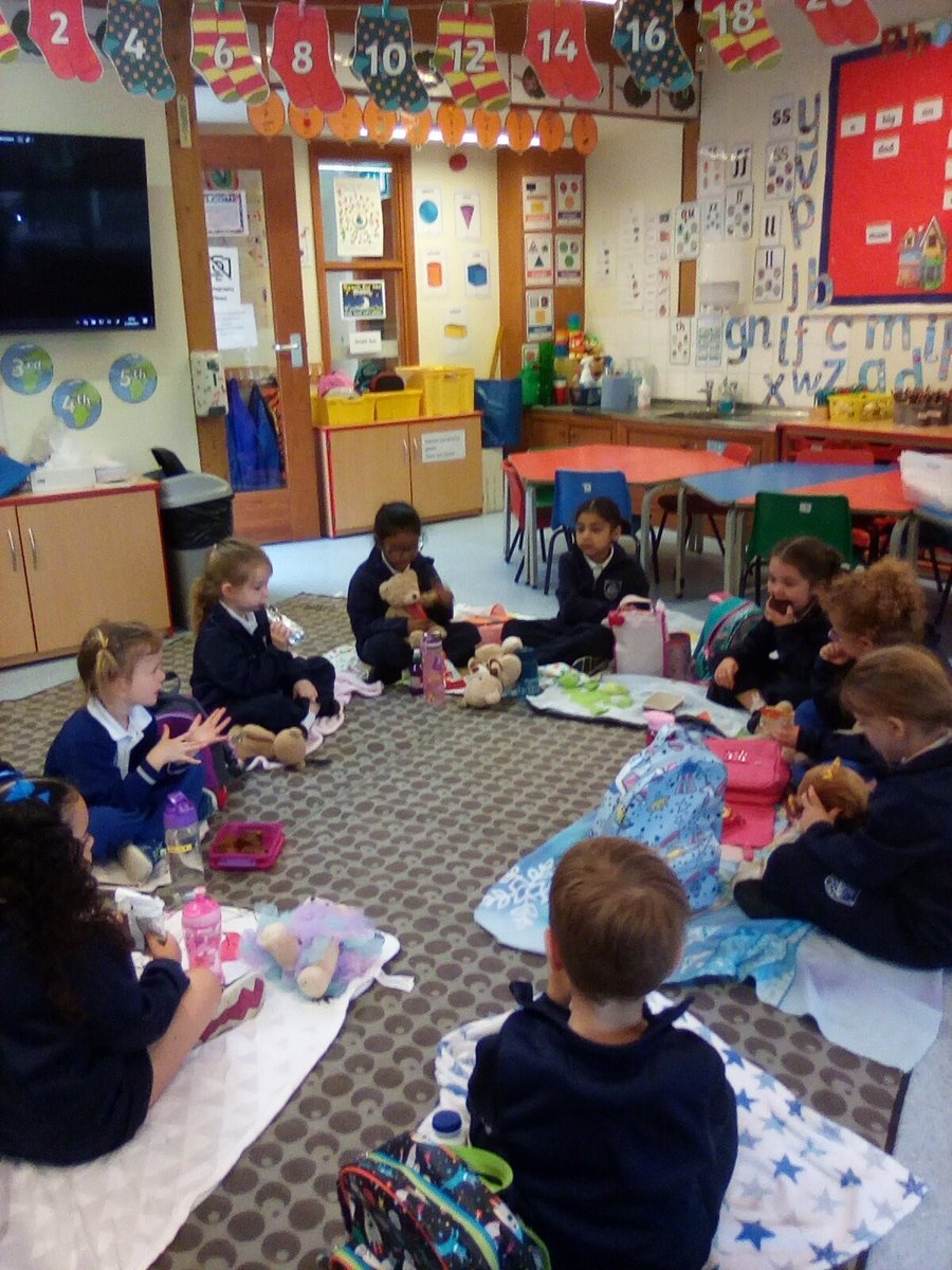 StNicholasFleet's tweet photo. Paddington bear invited Reception to a teddy bear picnic in the woods today. Lots of fun was had even though we had to picnic inside! #stnicksfun #paddingtonbear https://t.co/I2SDoWfca8