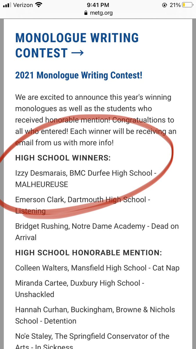 FRPS Fine & Performing Arts tweet media