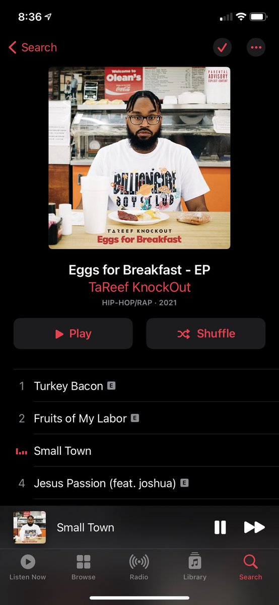 LFG!!!!!! 🔥🔥🔥🔥 Go download my dawg’s heat 🔁 #EggsforBreakfast ⁦@TaReefKnockOut⁩