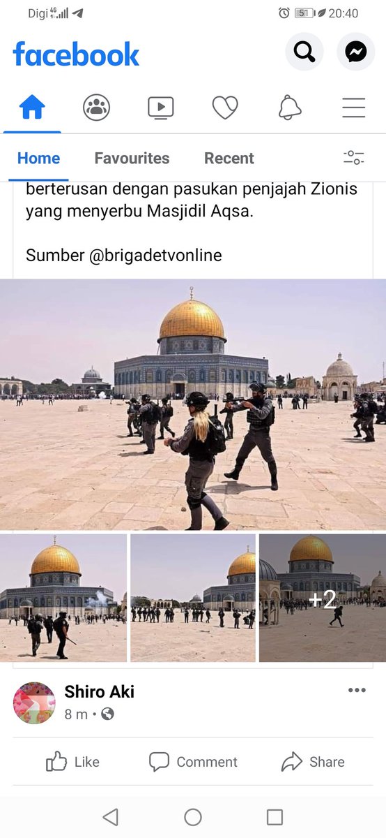 minblaze97's tweet photo. @IdoDaniel Yo WTF, what happened to ceasefire agreement? Few hours later your forces came and occupied Al-Aqsa https://t.co/C9VjI73ZaB