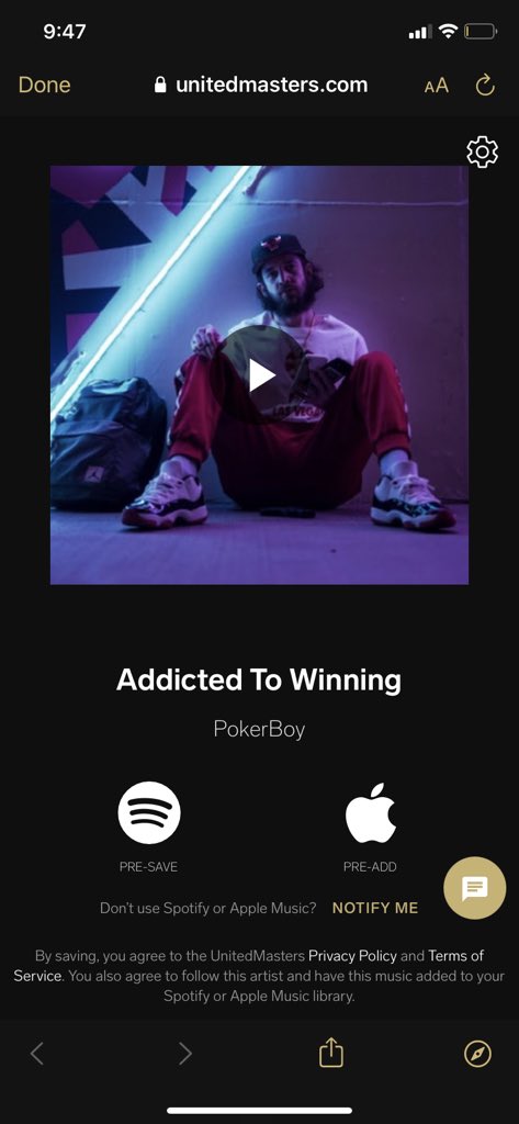 IAmPokerMusic's tweet photo. Dropped a new song go play it #AddictedtoWinning https://t.co/jDnctUf8ZF
