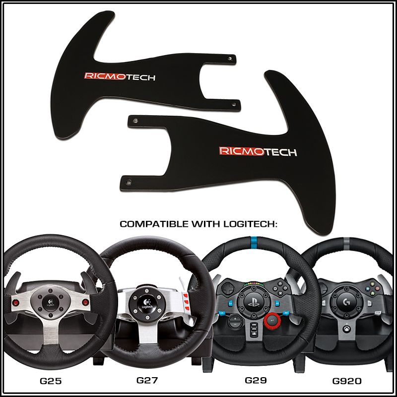 Måske grammatik Flock Ricmotech on Twitter: "Aluminum Extended Shift Paddles for Logitech G25, G27,  G29 and G920 https://t.co/q10l0W8uqZ . . . . . . . . #ricmotech #logitech  #paddles #wheel #simulator #Simracing https://t.co/zrBFqLPbgP" / Twitter