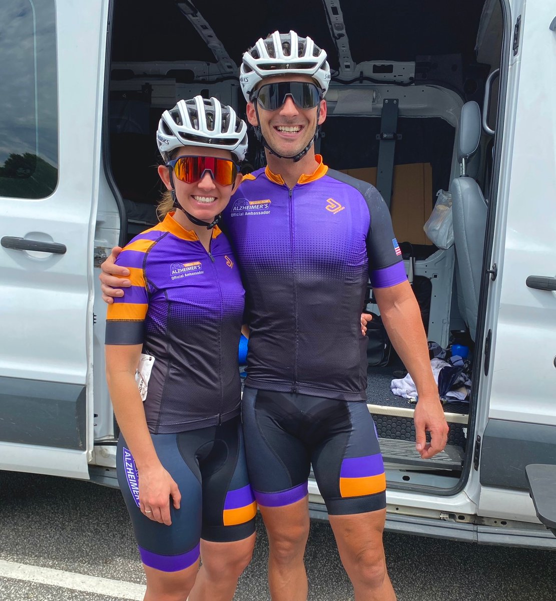 pedalforalz's tweet photo. Ambassadors Kyle &amp; Julie Dortch are spreading awareness while training for #RideTN  🚴Thanks for sharing the mission of #PedalforAlz 

Learn More: https://t.co/HYJS9YlwE6 https://t.co/04a4XITNmM